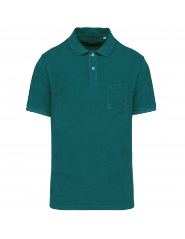 Polo écoresponsable en éponge homme - NS227-Polos-Alchimistes