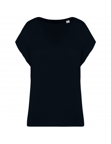 T-shirt écoresponsable loose à col V femme - NS312-T-Shirts-Alchimistes