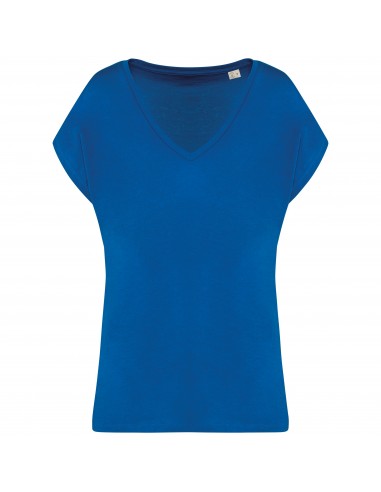 T-shirt écoresponsable loose à col V femme - NS312-T-Shirts-Alchimistes