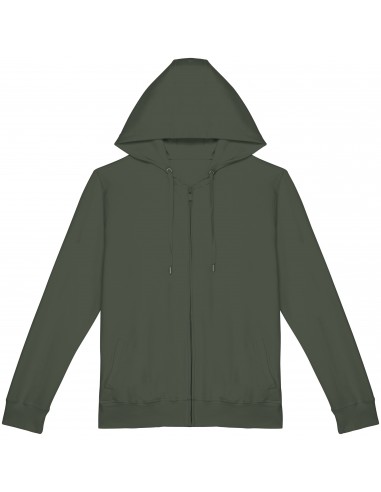Sweat-shirt écoresponsable zippé à capuche French Terry unisexe - NS417-Sweat-Alchimistes