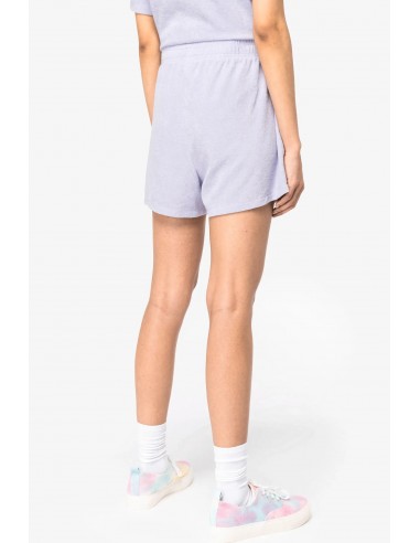 Short écoresponsable en éponge femme - NS728-Pantalons, Shorts et Jupes-Alchimistes