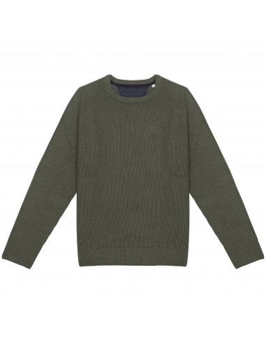 Pull écoresponsable à grosses mailles homme - NS911-Chemises / pulls-Alchimistes