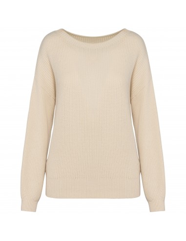 Pull écoresponsable en laine mérinos femme - NS920-Chemises / pulls-Alchimistes