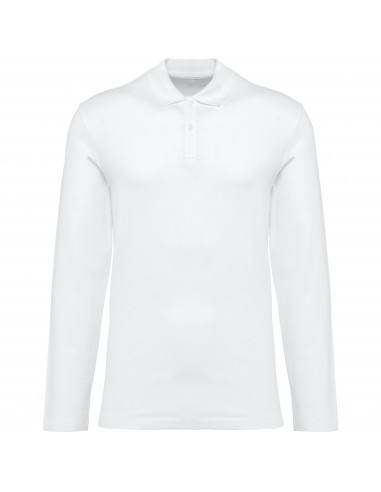 Polo Supima® manches longues homme - PK202-Polos-Alchimistes
