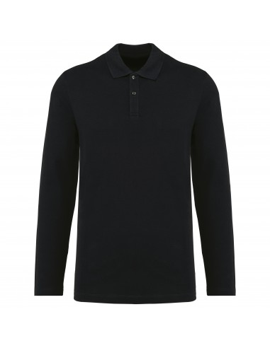 Polo Supima® manches longues homme - PK202-Polos-Alchimistes