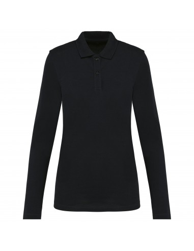 Polo Supima® manches longues femme - PK203-Polos-Alchimistes