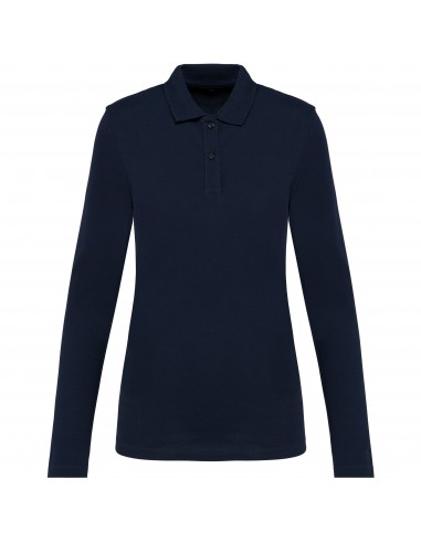 Polo Supima® manches longues femme - PK203-Polos-Alchimistes