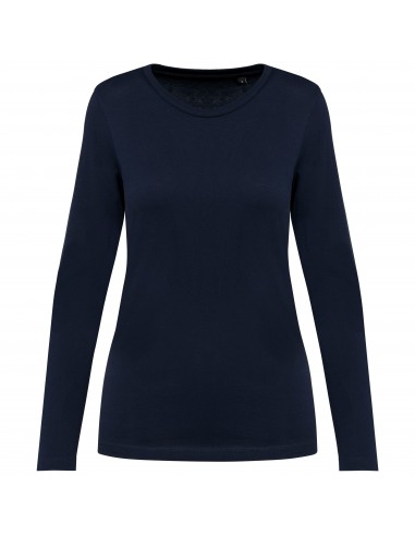 T-shirt Supima® col rond manches longues femme - PK303-T-Shirts-Alchimistes