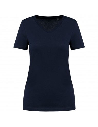 T-shirt Supima® col V manches courtes femme - PK305-T-Shirts-Alchimistes