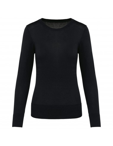 Pull Supima® col rond  femme - PK901-Chemises / pulls-Alchimistes