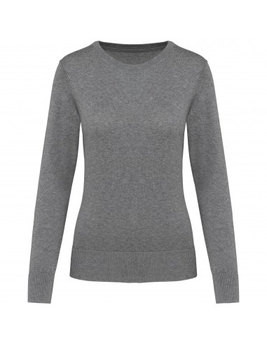 Pull Supima® col rond  femme - PK901-Chemises / pulls-Alchimistes