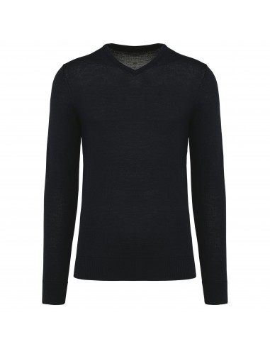 Pull Mérinos col V homme - PK910-Chemises / pulls-Alchimistes
