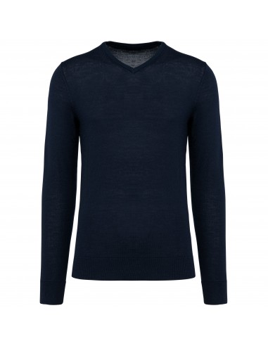 Pull Mérinos col V homme - PK910-Chemises / pulls-Alchimistes