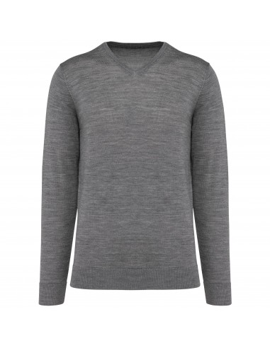 Pull Mérinos col V homme - PK910-Chemises / pulls-Alchimistes
