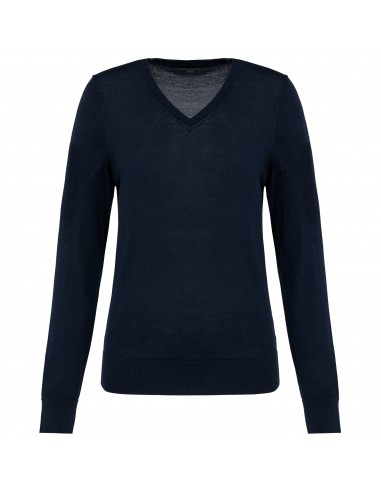 Pull Mérinos col V femme - PK911-Chemises / pulls-Alchimistes