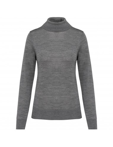 Pull Mérinos col roulé femme - PK913-Chemises / pulls-Alchimistes
