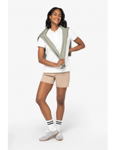 Bermuda chino écoresponsable femme - NS739-Pantalons, Shorts et Jupes-Alchimistes