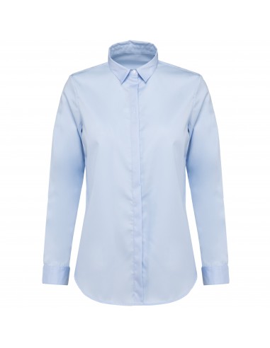 Chemise twill manches longues femme - PK507-Chemises / pulls-Alchimistes