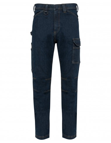 Pantalon Denim multipoches homme - WK705-Pantalons, Shorts et Jupes-Alchimistes