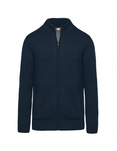 Cardigan doublé polaire homme - WK959-Polaire et softshell-Alchimistes