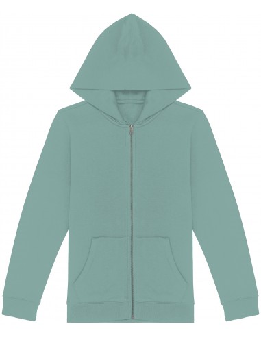 Sweat-shirt écoresponsable zippé à capuche enfant - NS405-Sweat-Alchimistes
