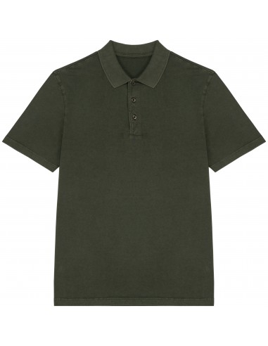 Polo écoresponsable délavé en jersey homme - NS201-Polos-Alchimistes