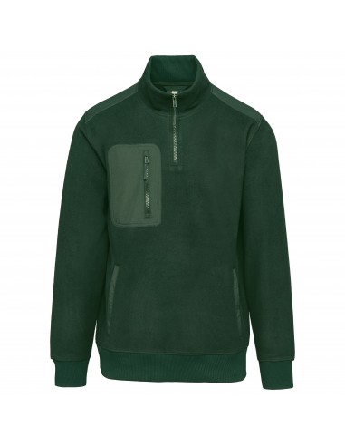 Polaire écoresponsable col zippé unisexe - WK905-Polaire et softshell-Alchimistes