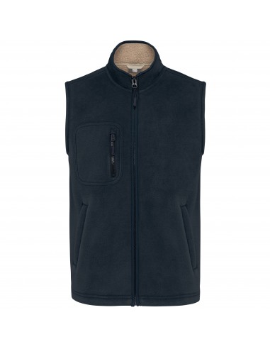 Bodywarmer polaire avec intérieur sherpa unisexe - WK610-Polaire et softshell-Alchimistes