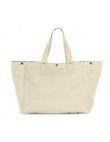 Sac de shopping en coton délavé - KI3208-Shopping et plage-Alchimistes