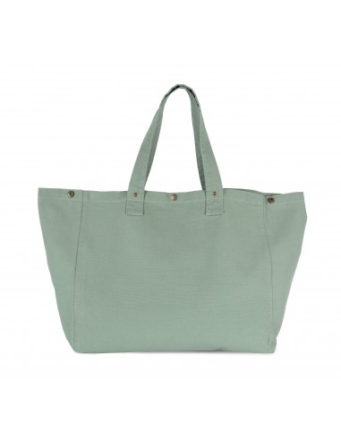 Sac de shopping en coton délavé - KI3208-Shopping et plage-Alchimistes