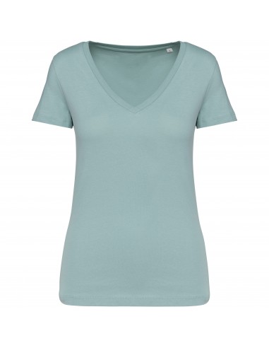 T-shirt écoresponsable col V femme - NS334-T-Shirts-Alchimistes