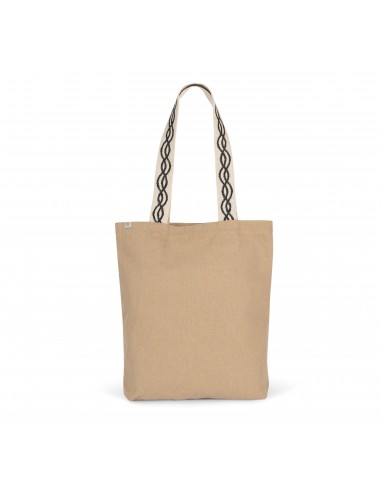 Sac shopping recyclé à fond plat - KINS116-Shopping et plage-Alchimistes