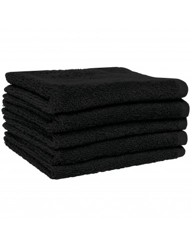 Serviettes d'invité 30 x 30 cm - Lot de 5 serviettes - K104-Maison-Alchimistes