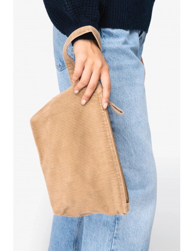 Pochette écoresponsable délavée en velours côtelé - NS134-Vetements-Alchimistes