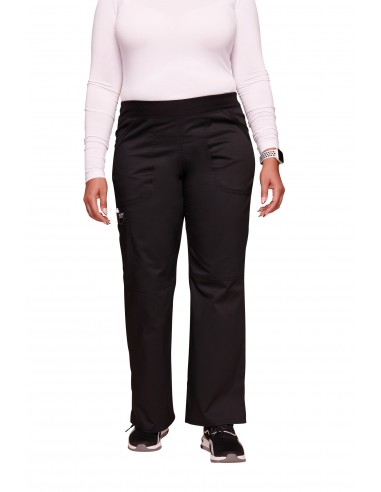 Pantalon cargo à taille moyenne à enfiler femme - CHWWE110-Pantalons, Shorts et Jupes-Alchimistes