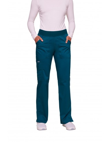Pantalon cargo à taille moyenne à enfiler femme - CHWWE110-Pantalons, Shorts et Jupes-Alchimistes