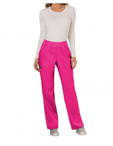 Pantalon cargo à taille moyenne à enfiler femme - CHWWE110-Pantalons, Shorts et Jupes-Alchimistes