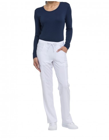 Pantalon à taille mi-haute avec cordon de serrage pour femme - DKE010-Pantalons, Shorts et Jupes-Alchimistes