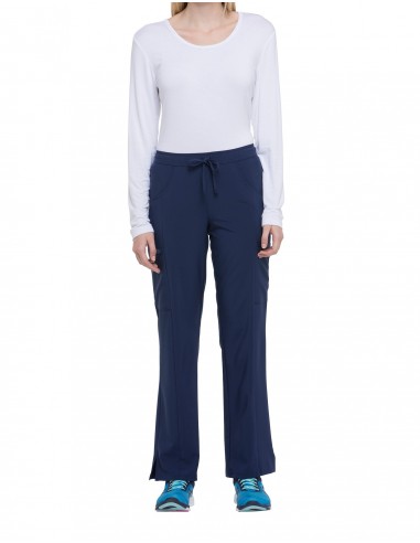 Pantalon à taille mi-haute avec cordon de serrage pour femme - DKE010-Pantalons, Shorts et Jupes-Alchimistes