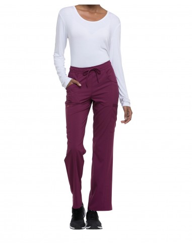 Pantalon à taille mi-haute avec cordon de serrage pour femme - DKE010-Pantalons, Shorts et Jupes-Alchimistes