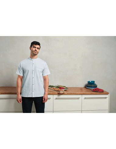 Veste chef cuisinier manches courtes - PR904-Vestes / Bodies-Alchimistes