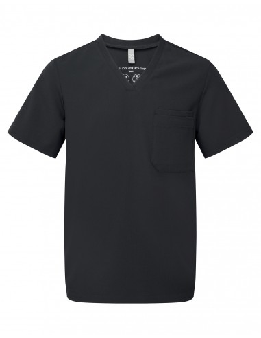 Tunique stretch manches courtes homme - NN200-Vetements-Alchimistes