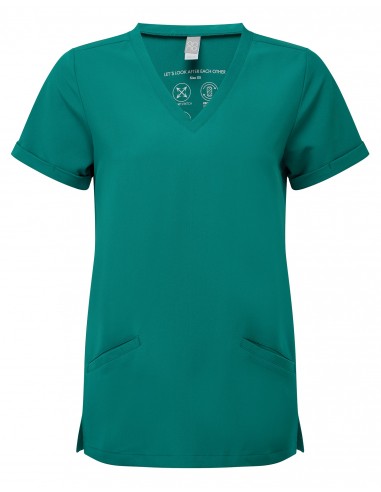 Tunique stretch manches courtes femme - NN310-Vetements-Alchimistes