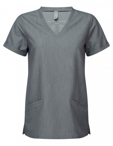 Tunique stretch manches courtes femme - NN310-Vetements-Alchimistes