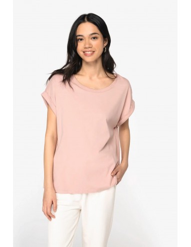 T-shirt écoresponsable manches à revers femme - NS309-T-Shirts-Alchimistes
