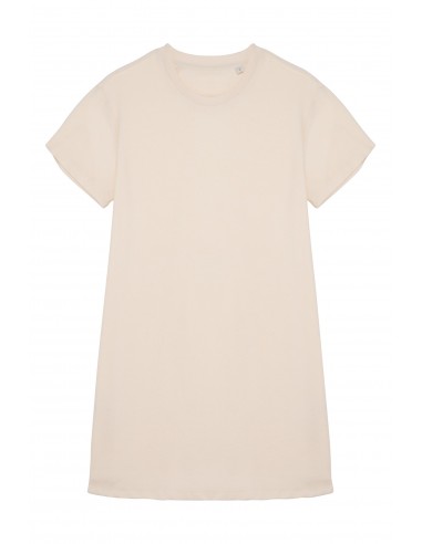 Robe t-shirt écoresponsable en éponge à épaules tombantes femme - NS5028-T-Shirts-Alchimistes
