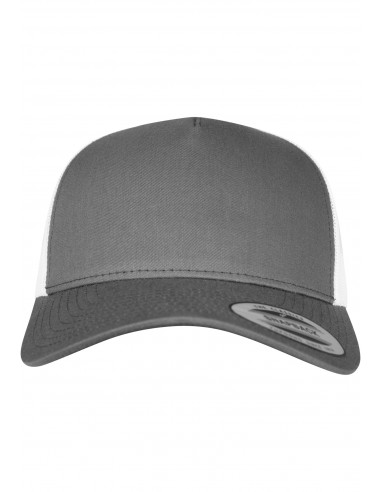 Casquette trucker retro bicolore - FL6506T-Casquettes-Alchimistes