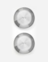 Rains Stainless Steel 2-Pack Deep Plates