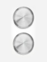 Rains Stainless Steel 2-Pack Plates