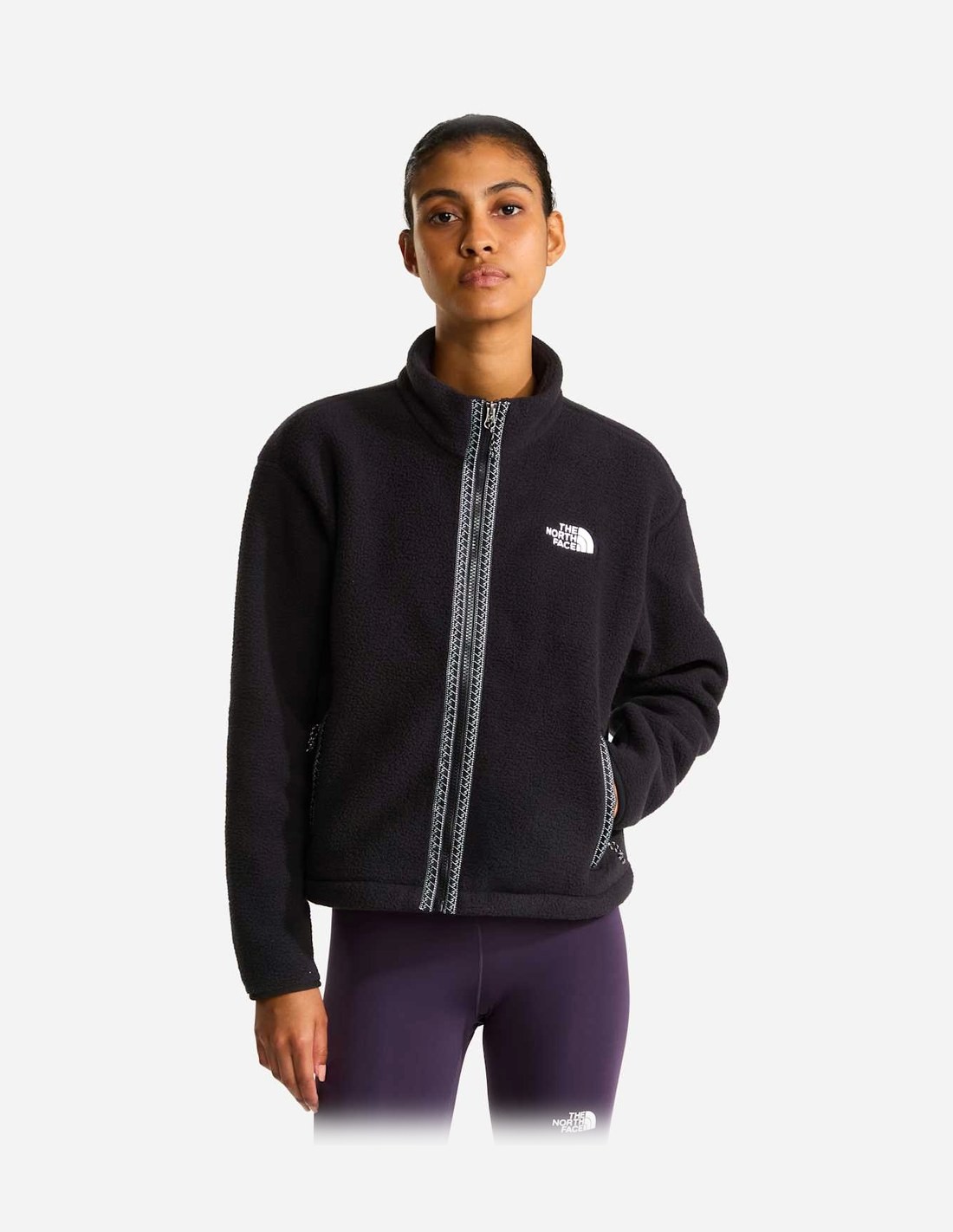 Veste en polaire zippée TNF Fleeski pour femme The North Face
